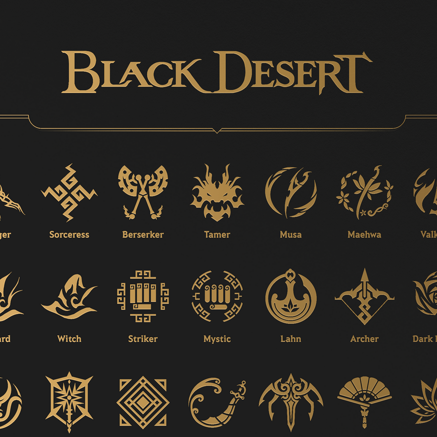 Black Desert Anniversary Poster