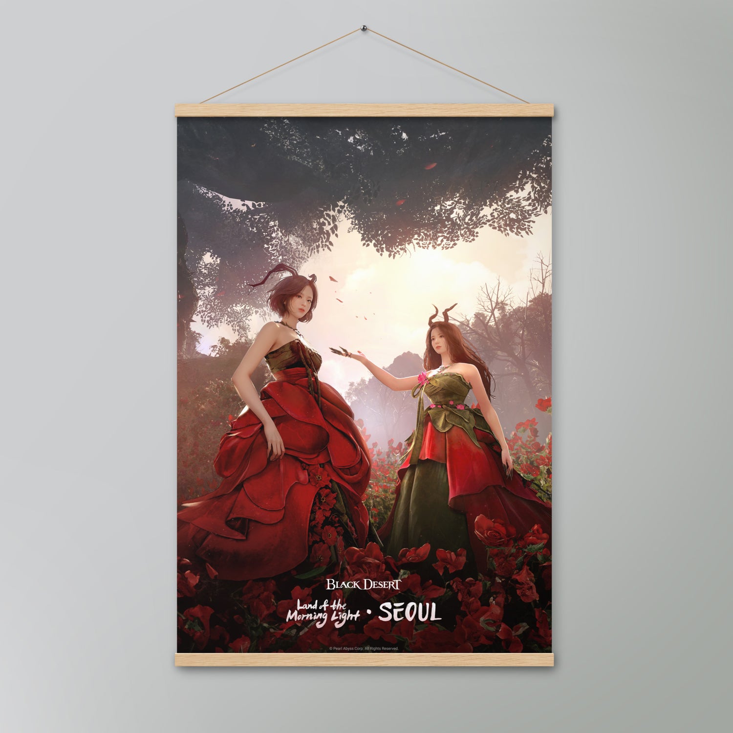 LoML: Seoul - Janghwa & Hongryeon Hangable Framed Poster