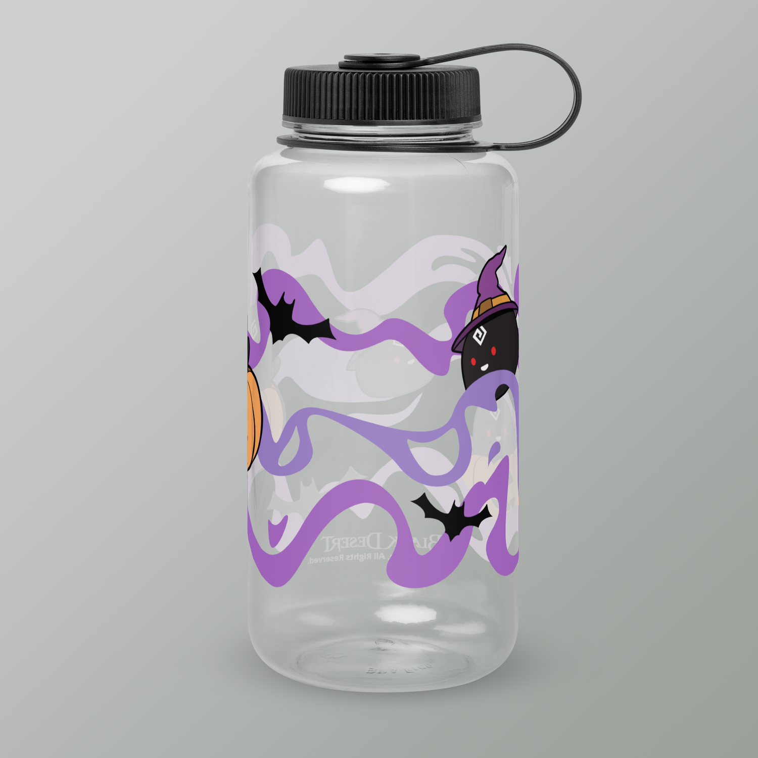 Halloween Black Spirit Water Bottle