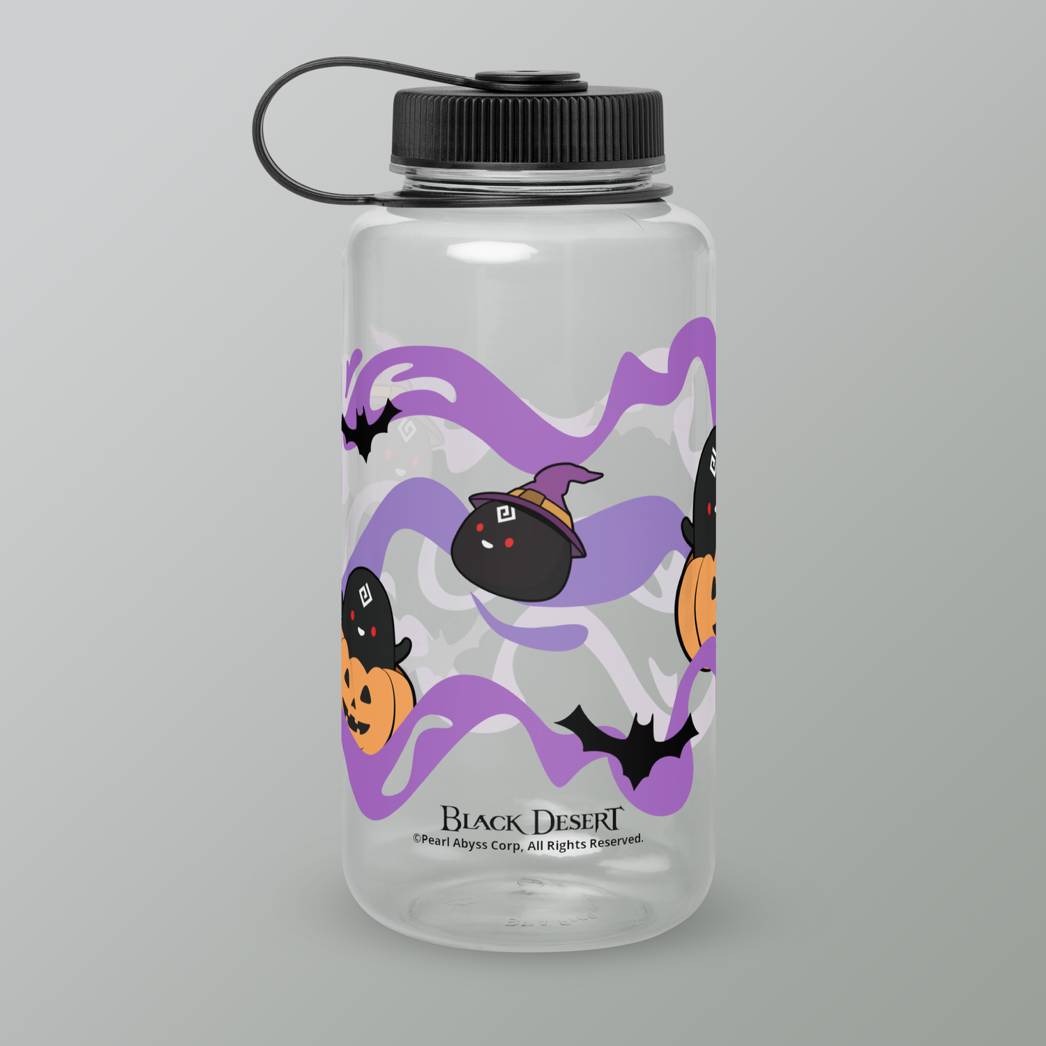 Halloween Black Spirit Water Bottle