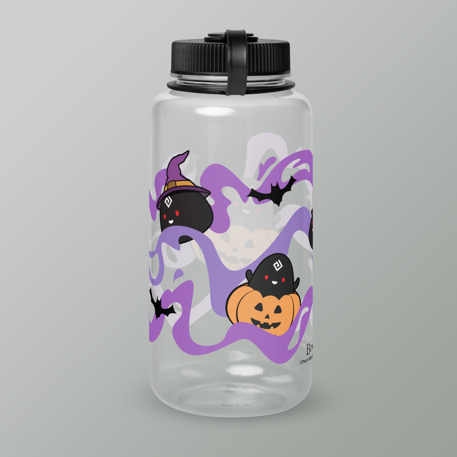 Halloween Black Spirit Water Bottle