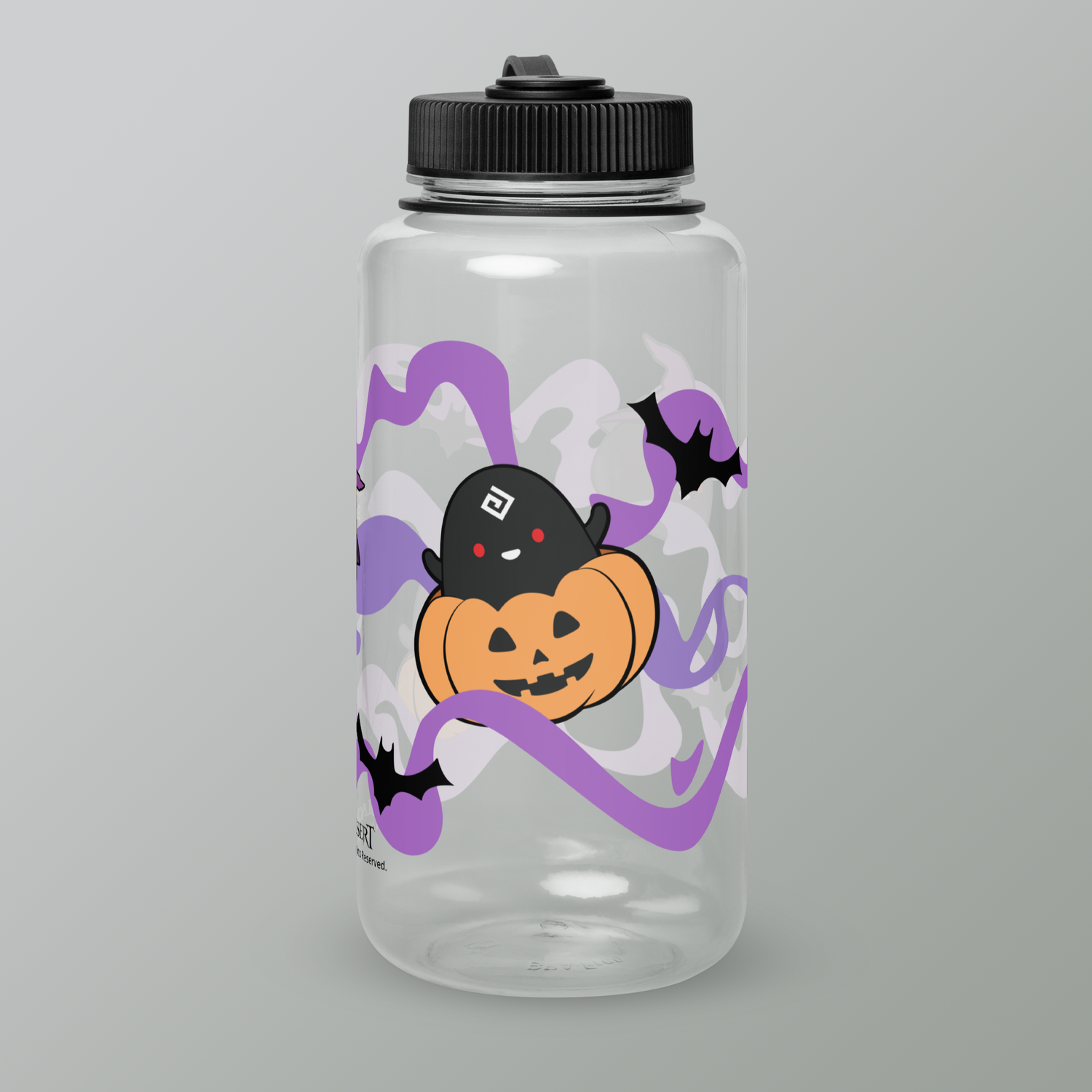 Halloween Black Spirit Water Bottle