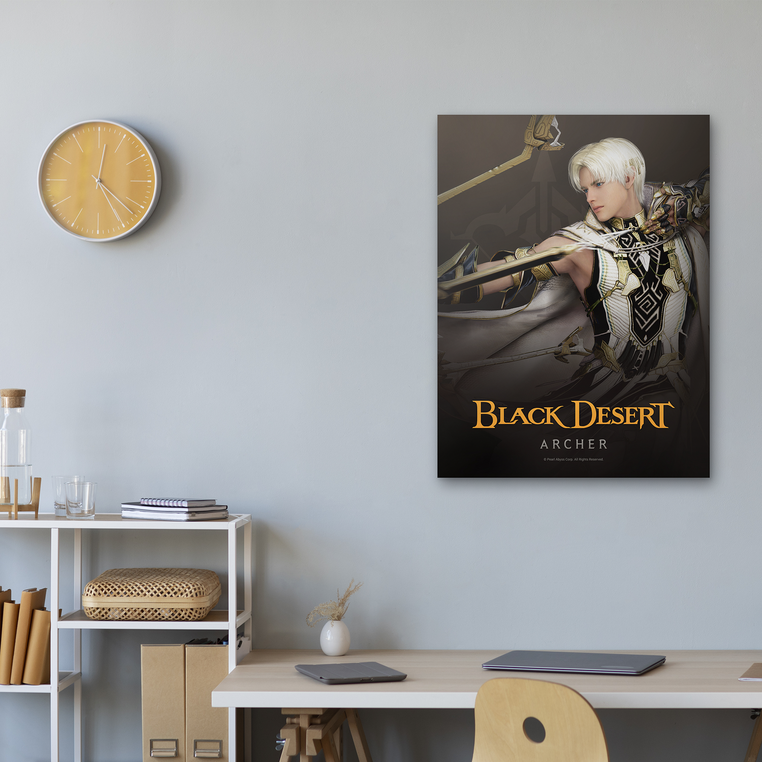 Black Desert Archer Poster