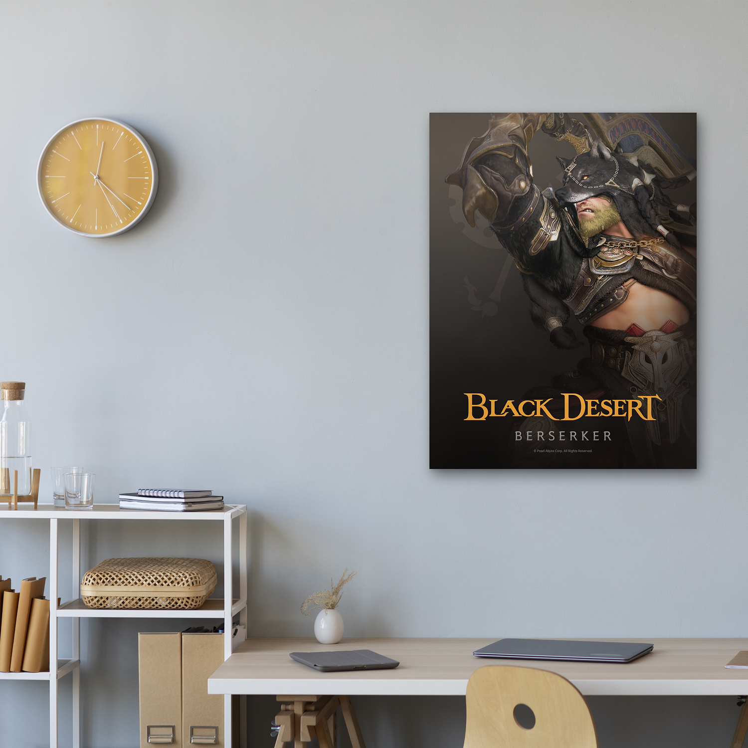 Black Desert Berserker Poster
