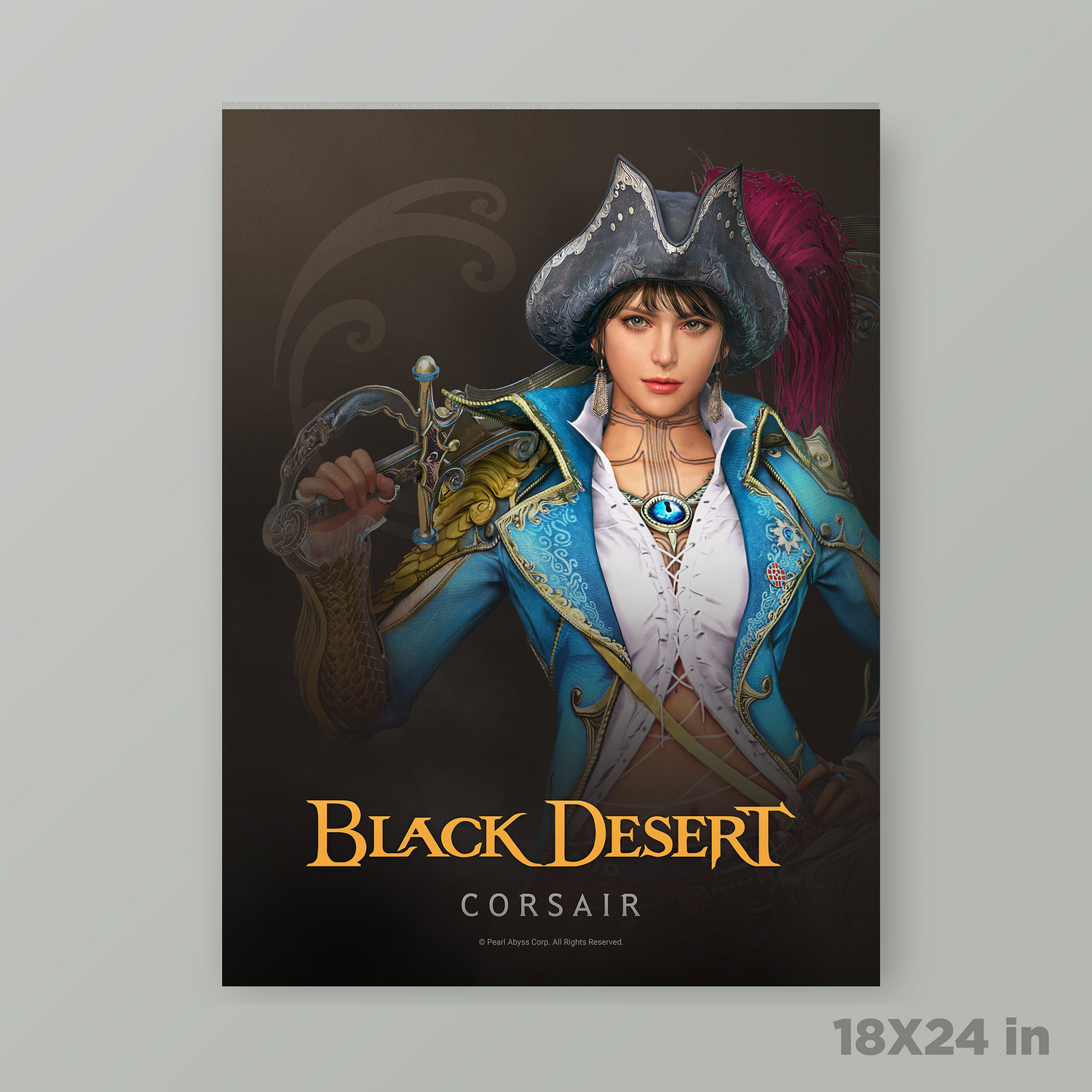 Black Desert Corsair Poster