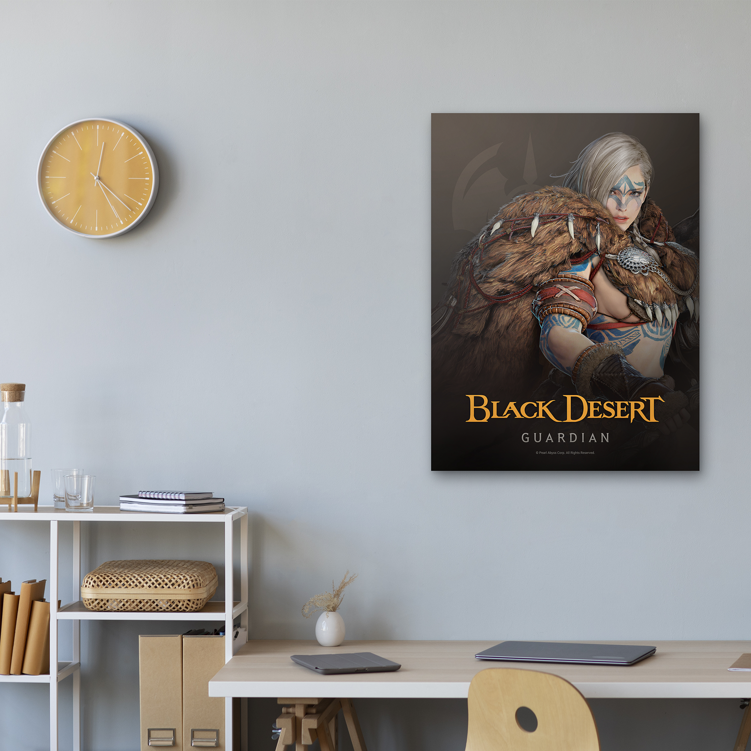 Black Desert Guardian Poster