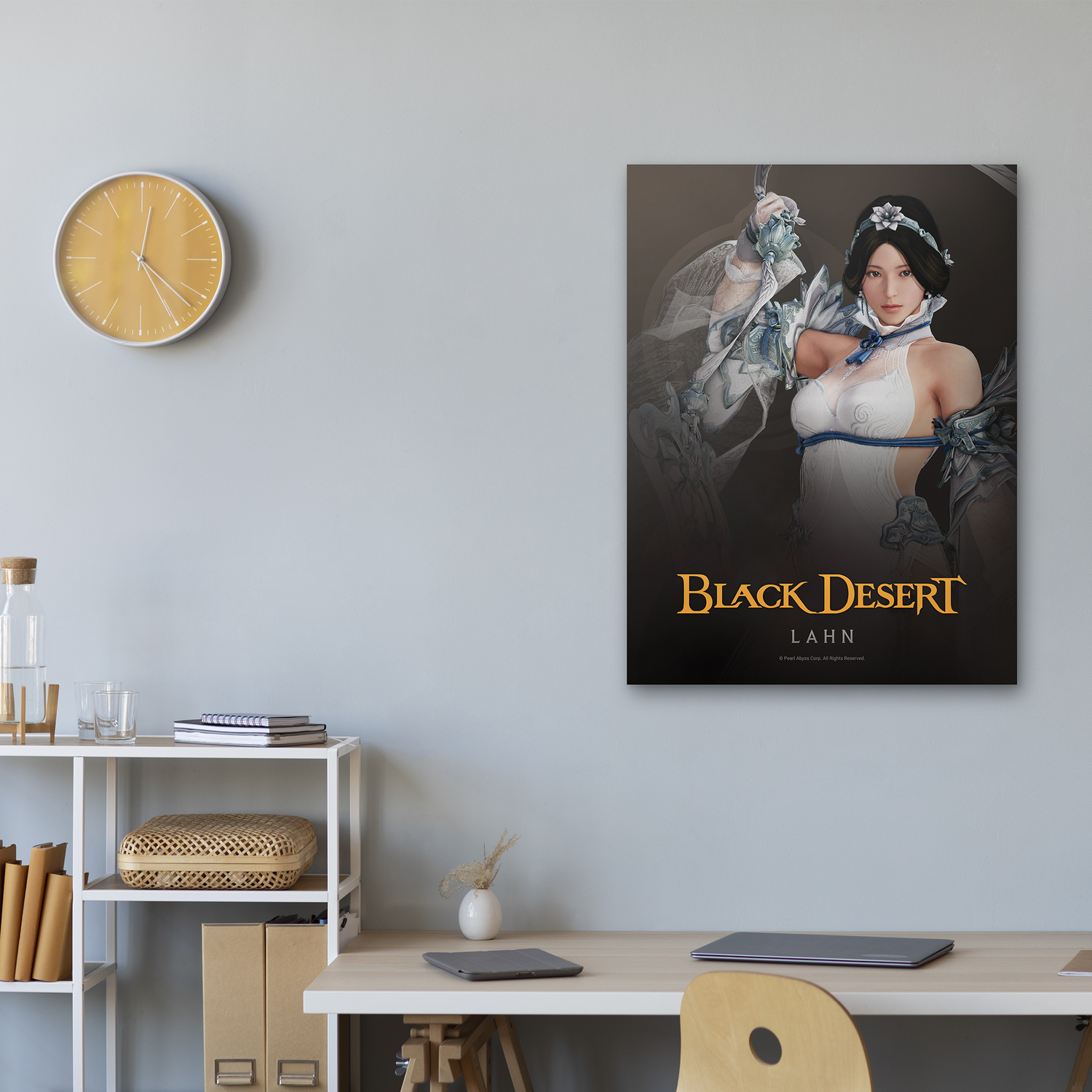 Black Desert Lahn Poster