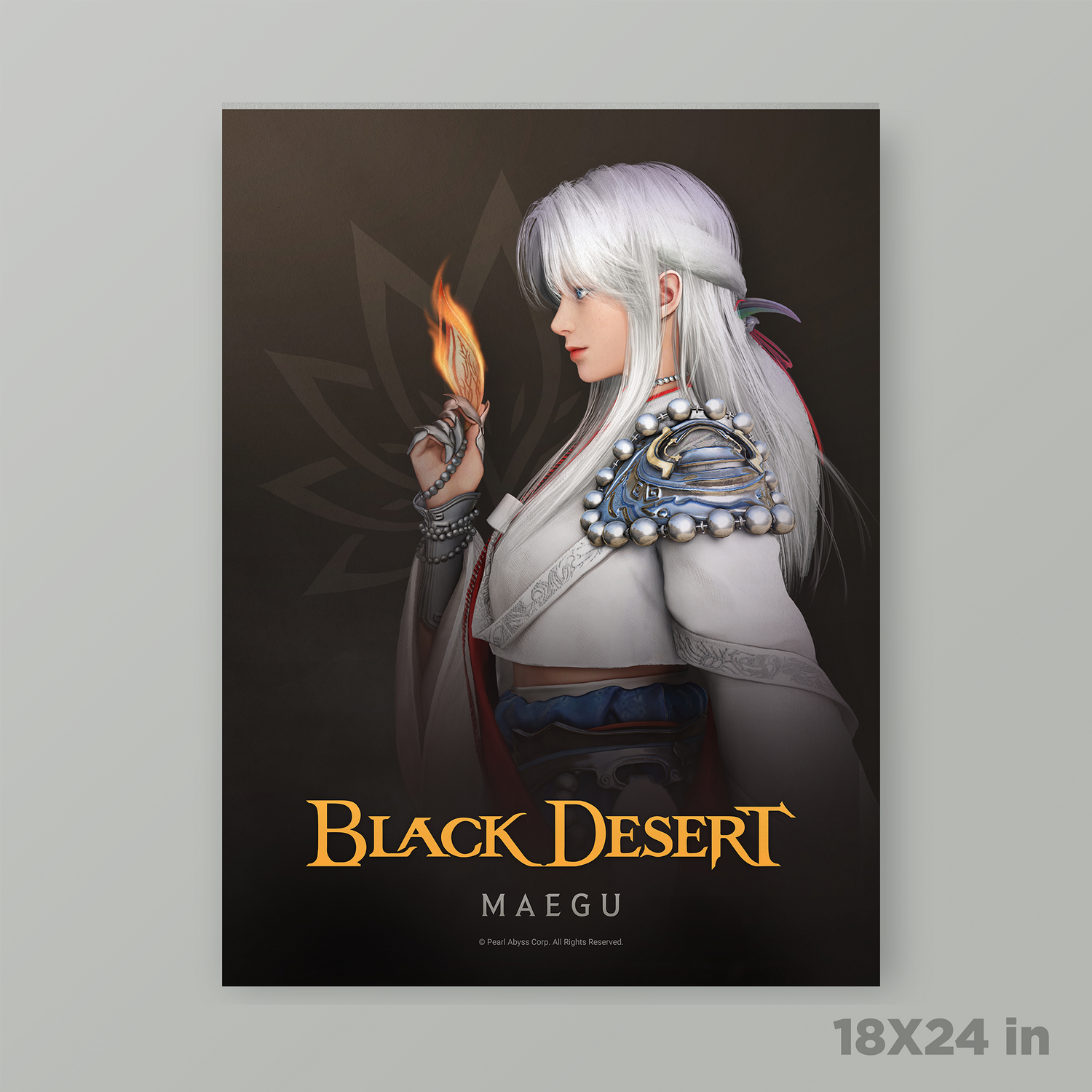 Black Desert Maegu Poster