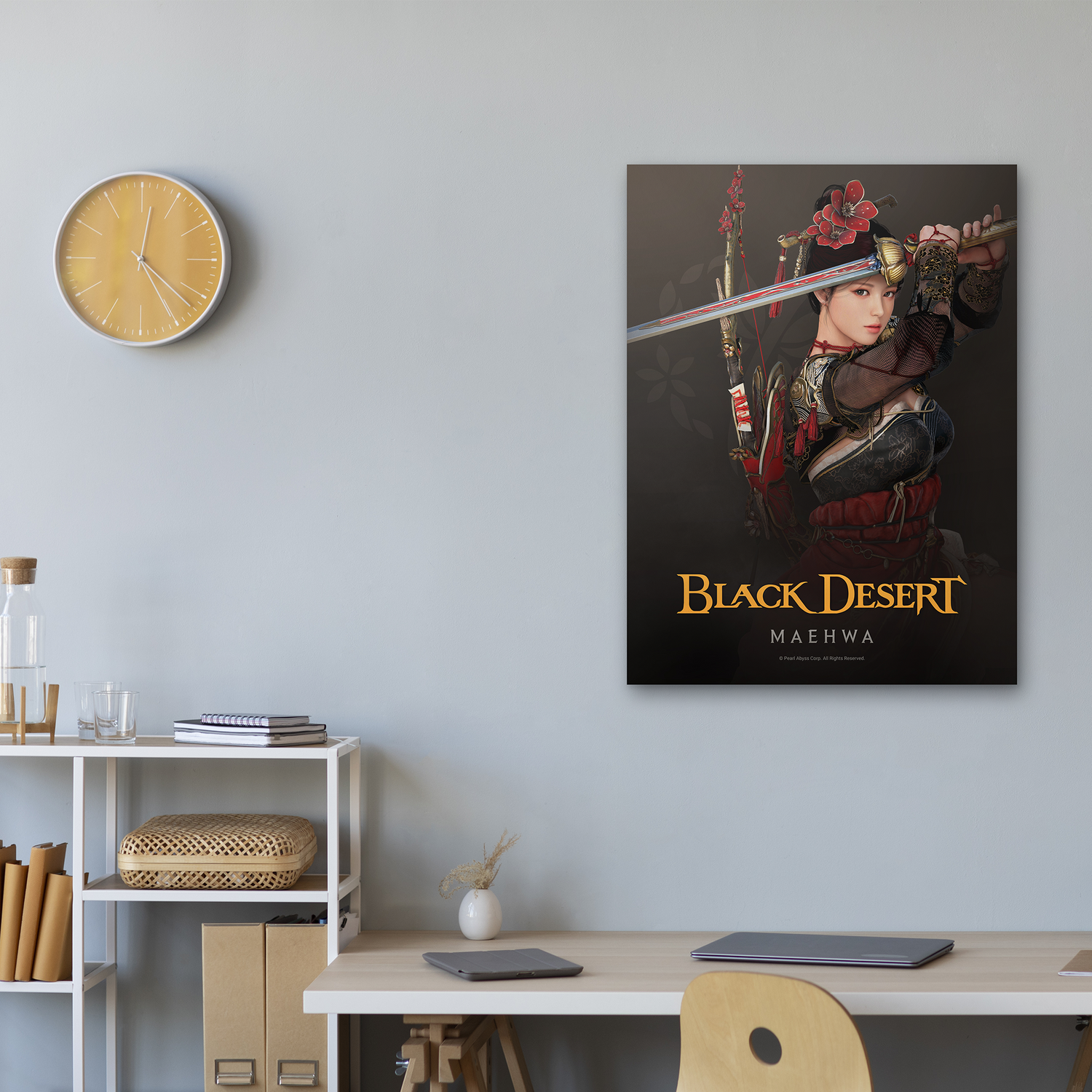 Black Desert Maehwa Poster