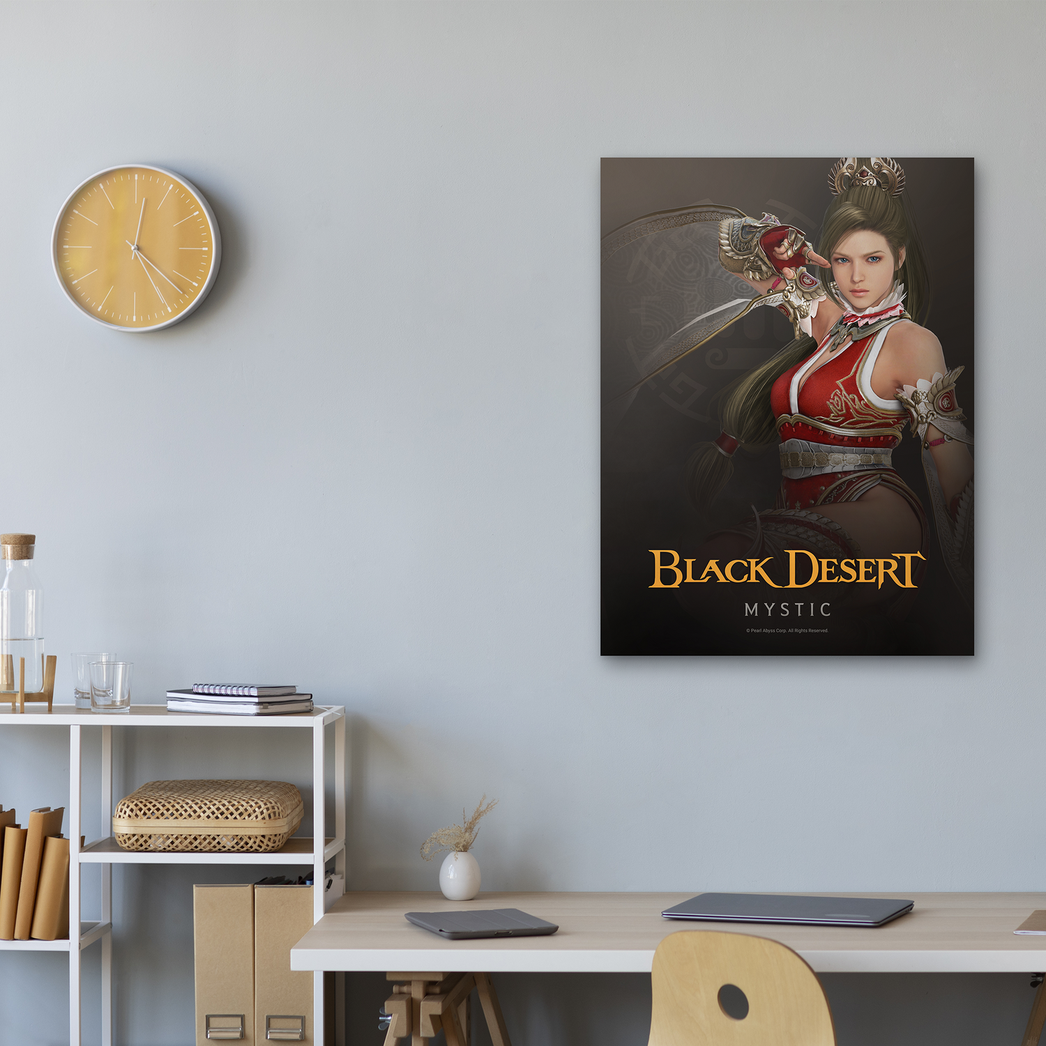 Black Desert Mystic Poster