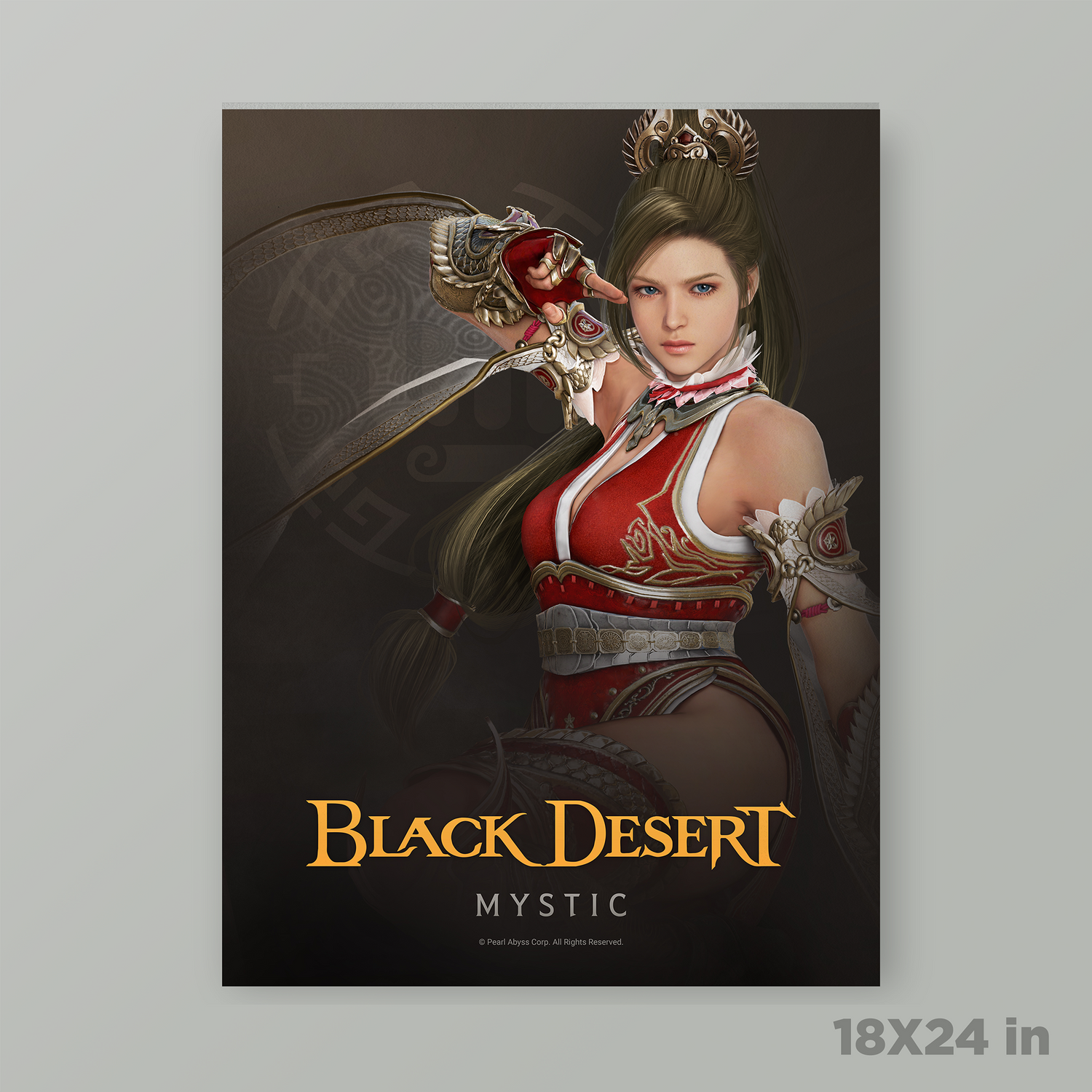 Black Desert Mystic Poster