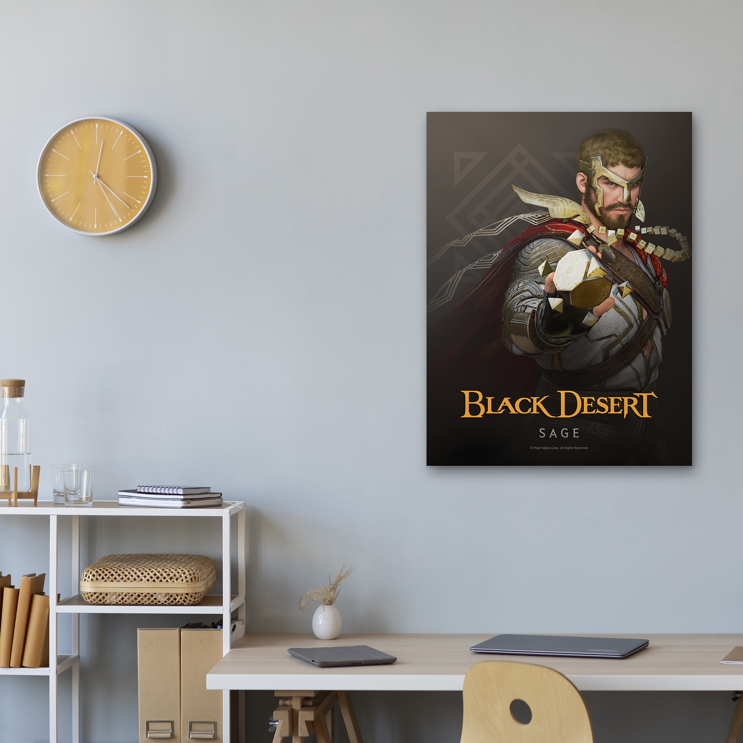 Black Desert Sage Poster