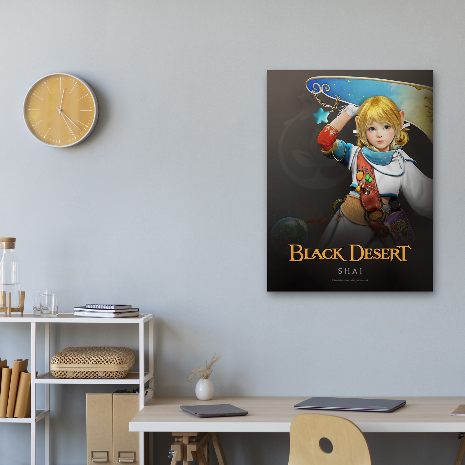 Black Desert Shai Poster