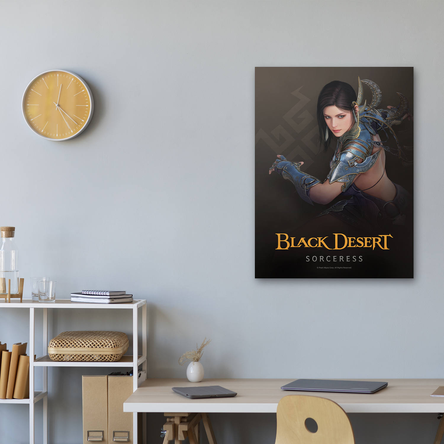 Black Desert Sorceress Poster
