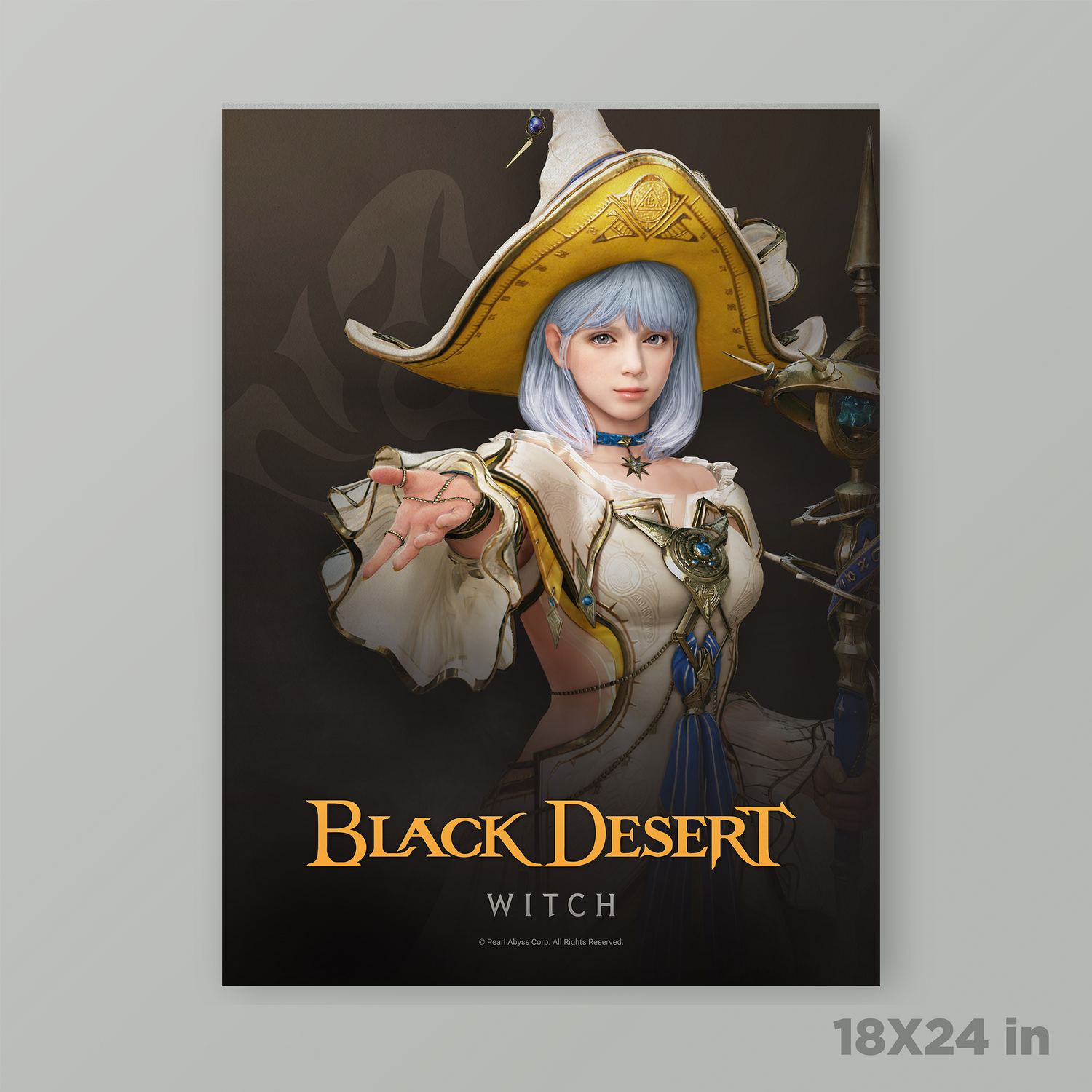 Black Desert Witch Poster
