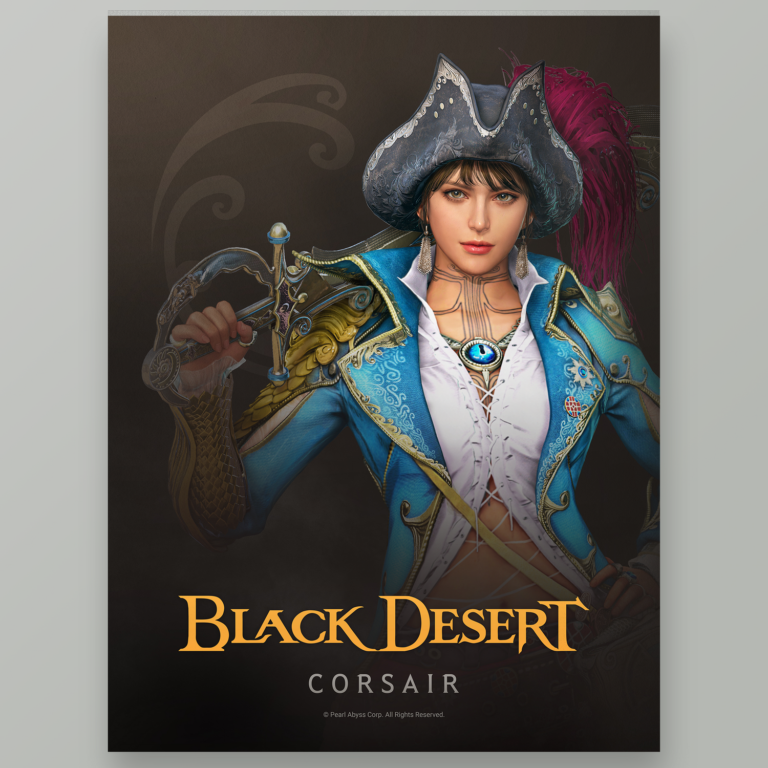 Black Desert Corsair Poster