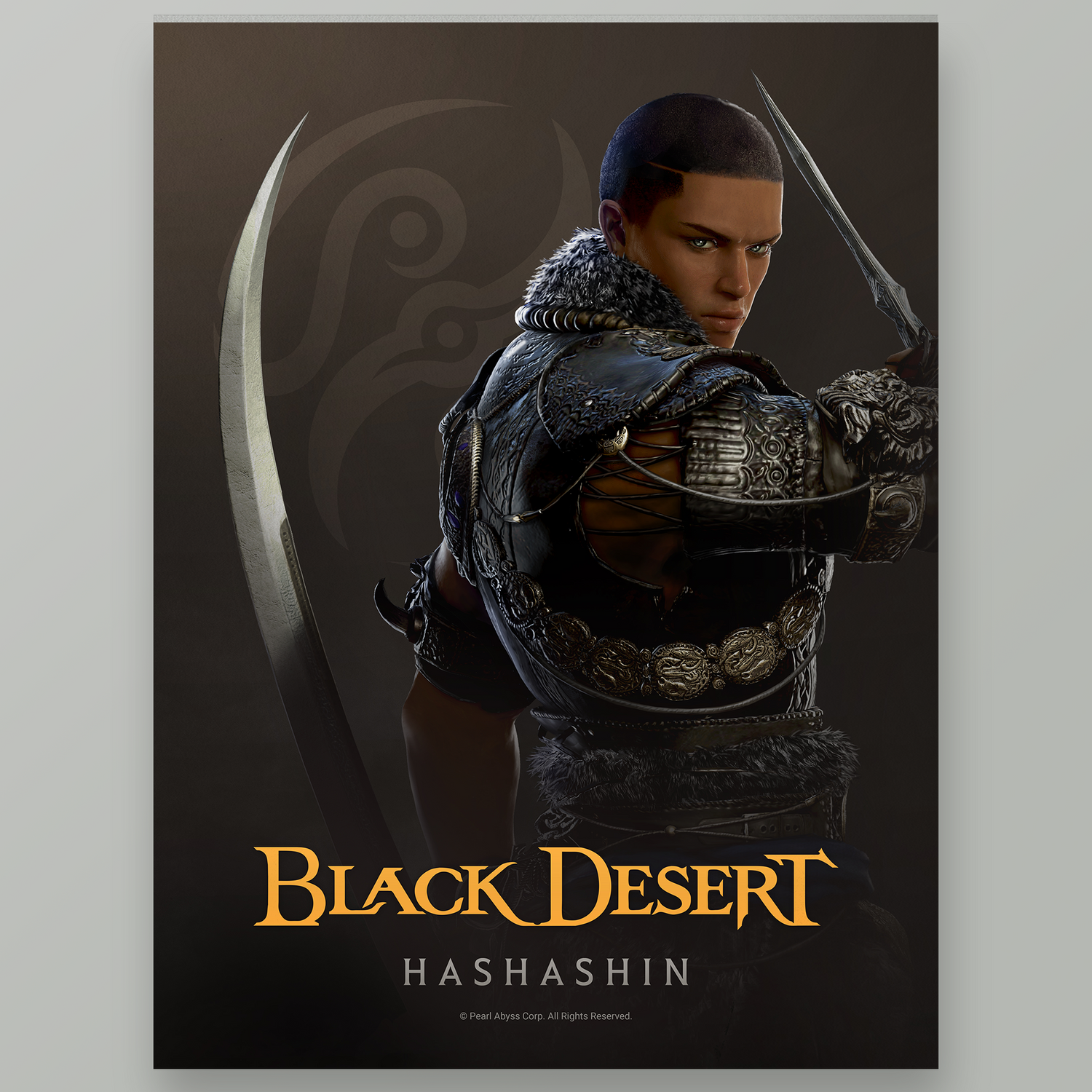 Black Desert Hashashin Poster