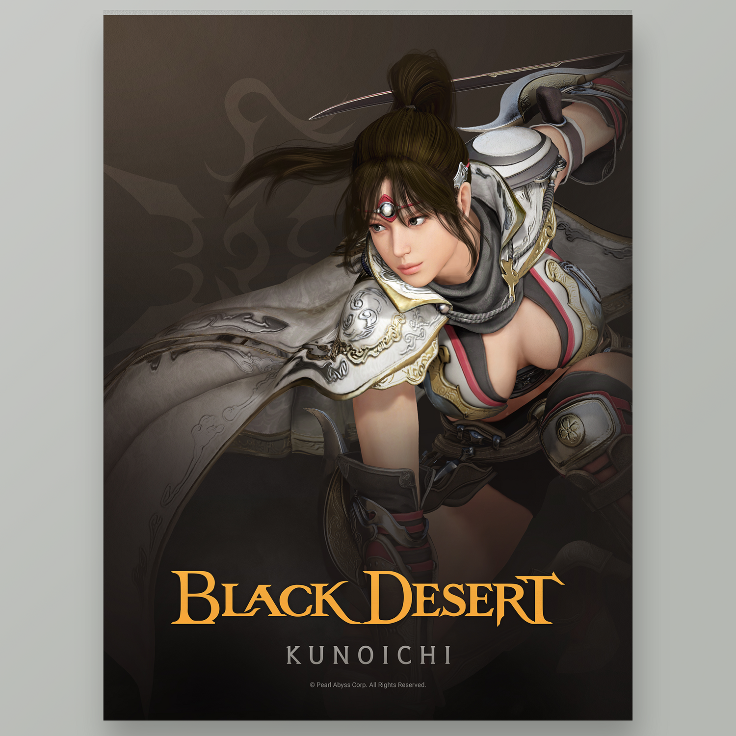 Black Desert Kunoichi Poster