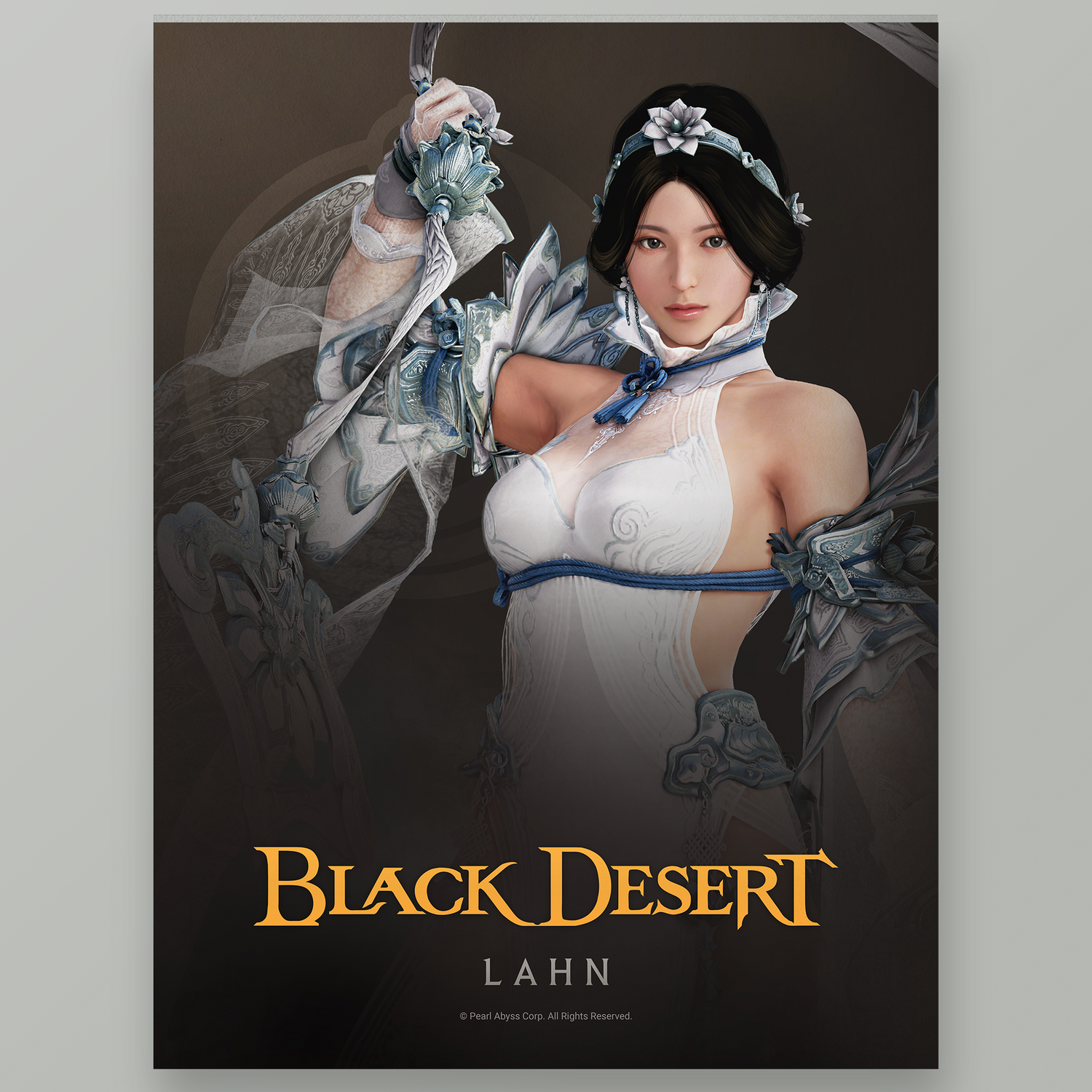 Black Desert Lahn Poster