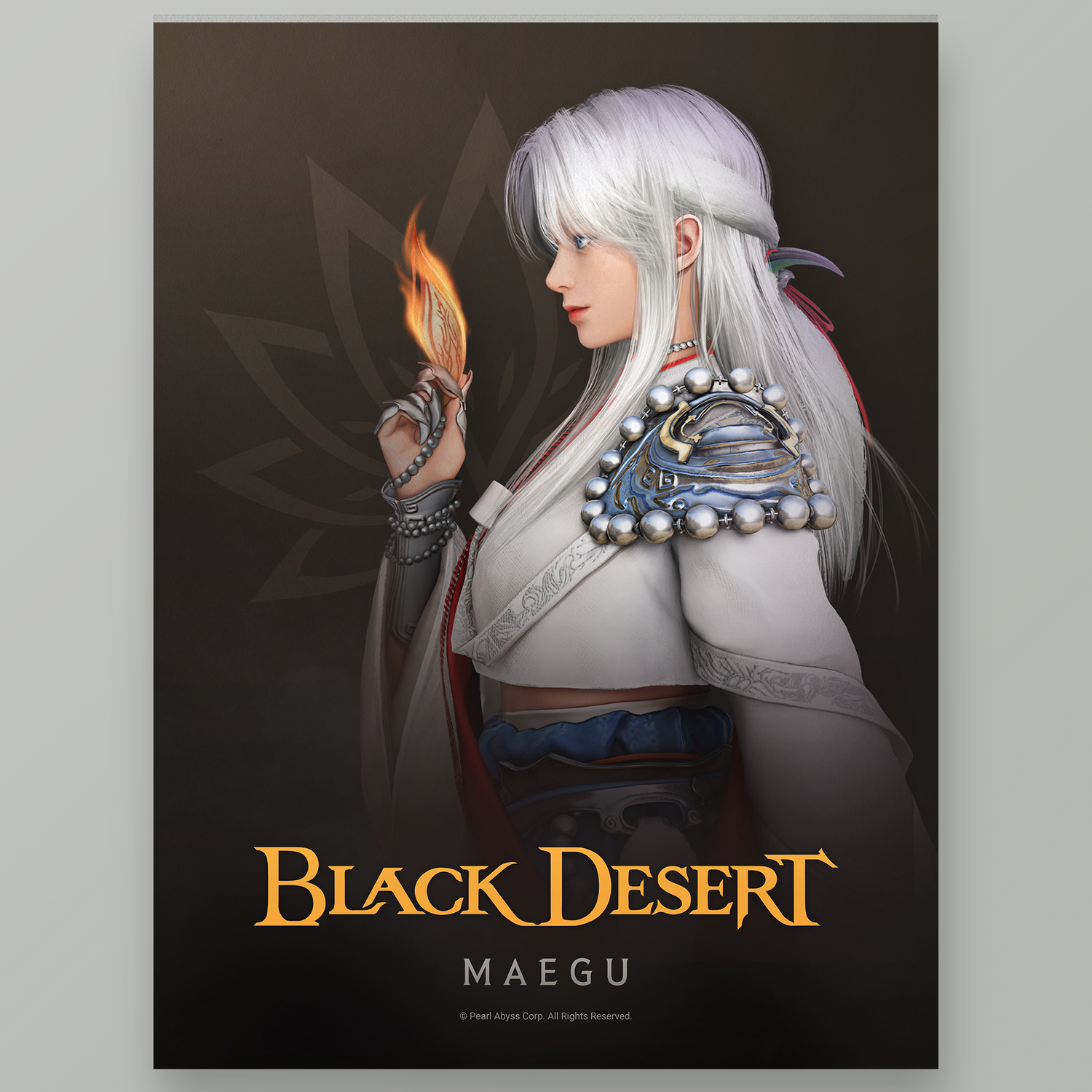 Black Desert Maegu Poster