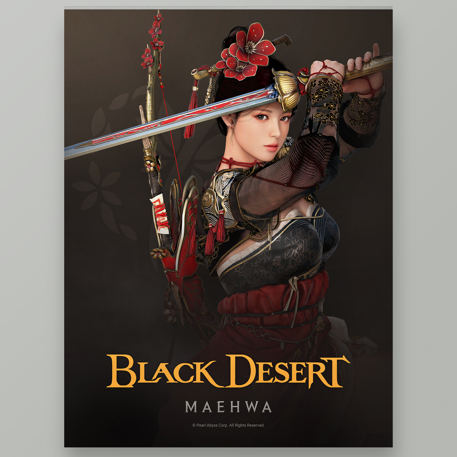 Black Desert Maehwa Poster