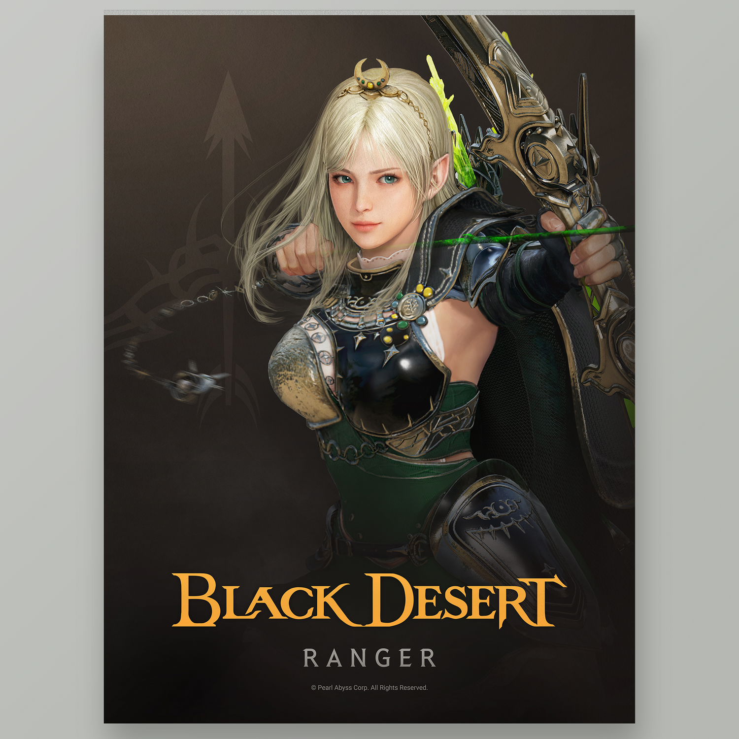Black Desert Ranger Poster