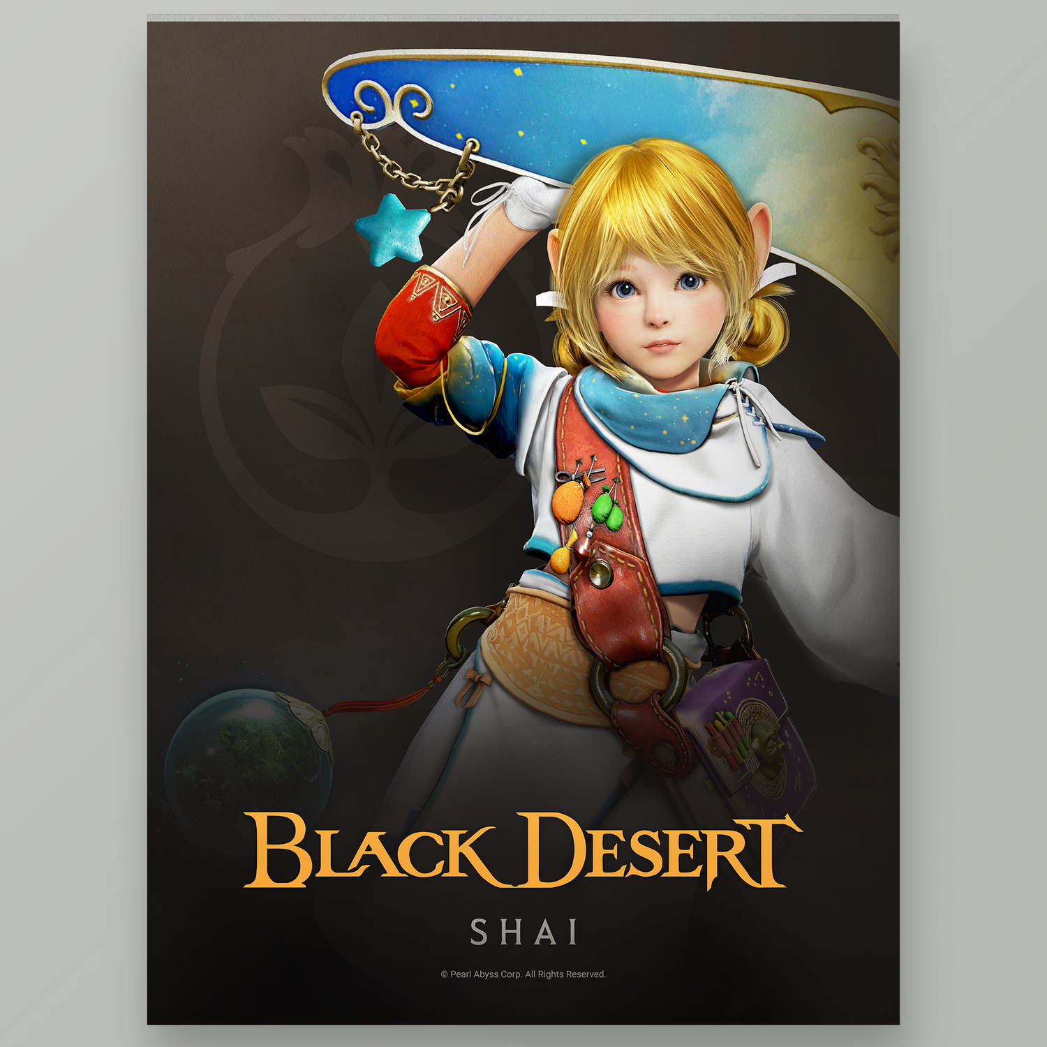 Black Desert Shai Poster