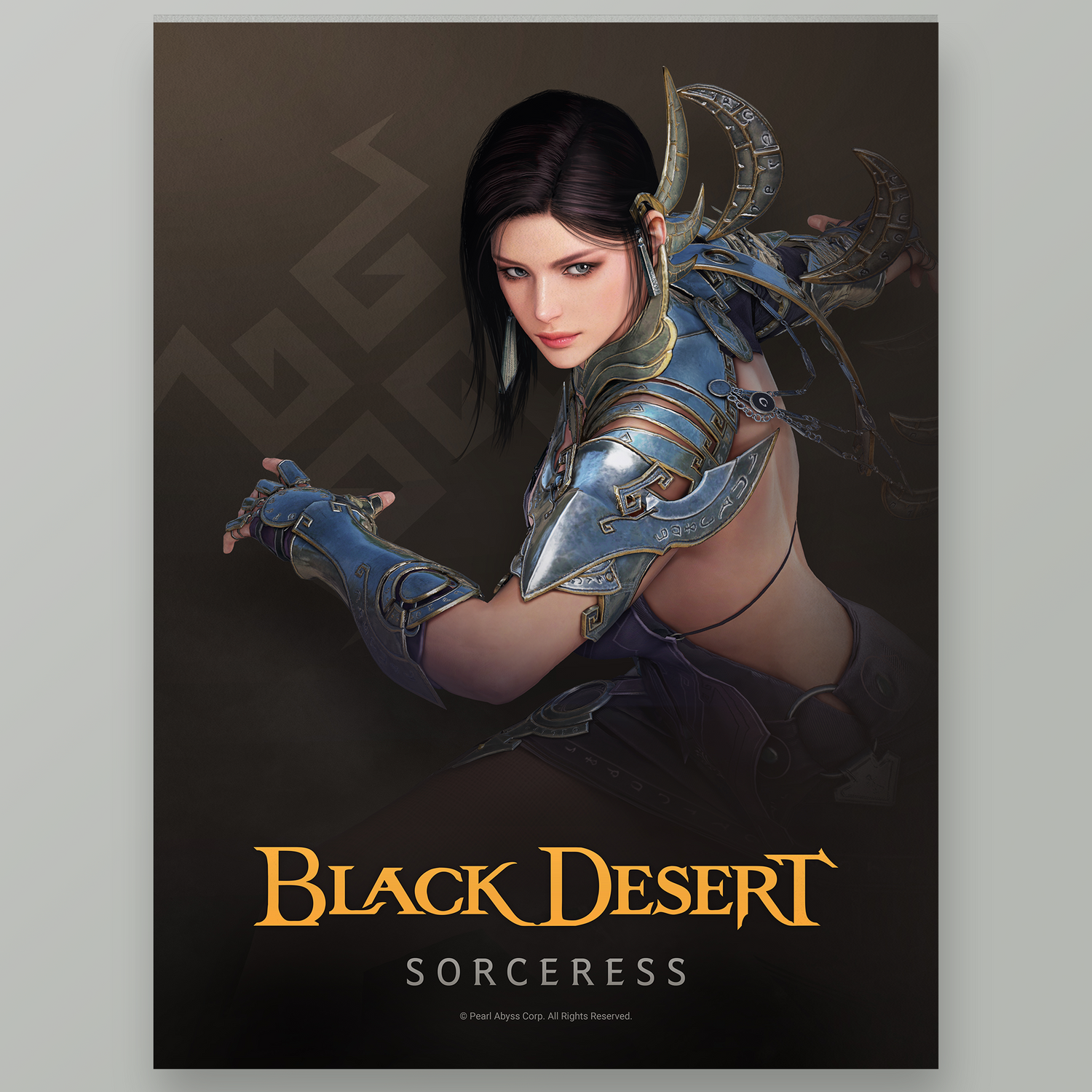 Black Desert Sorceress Poster