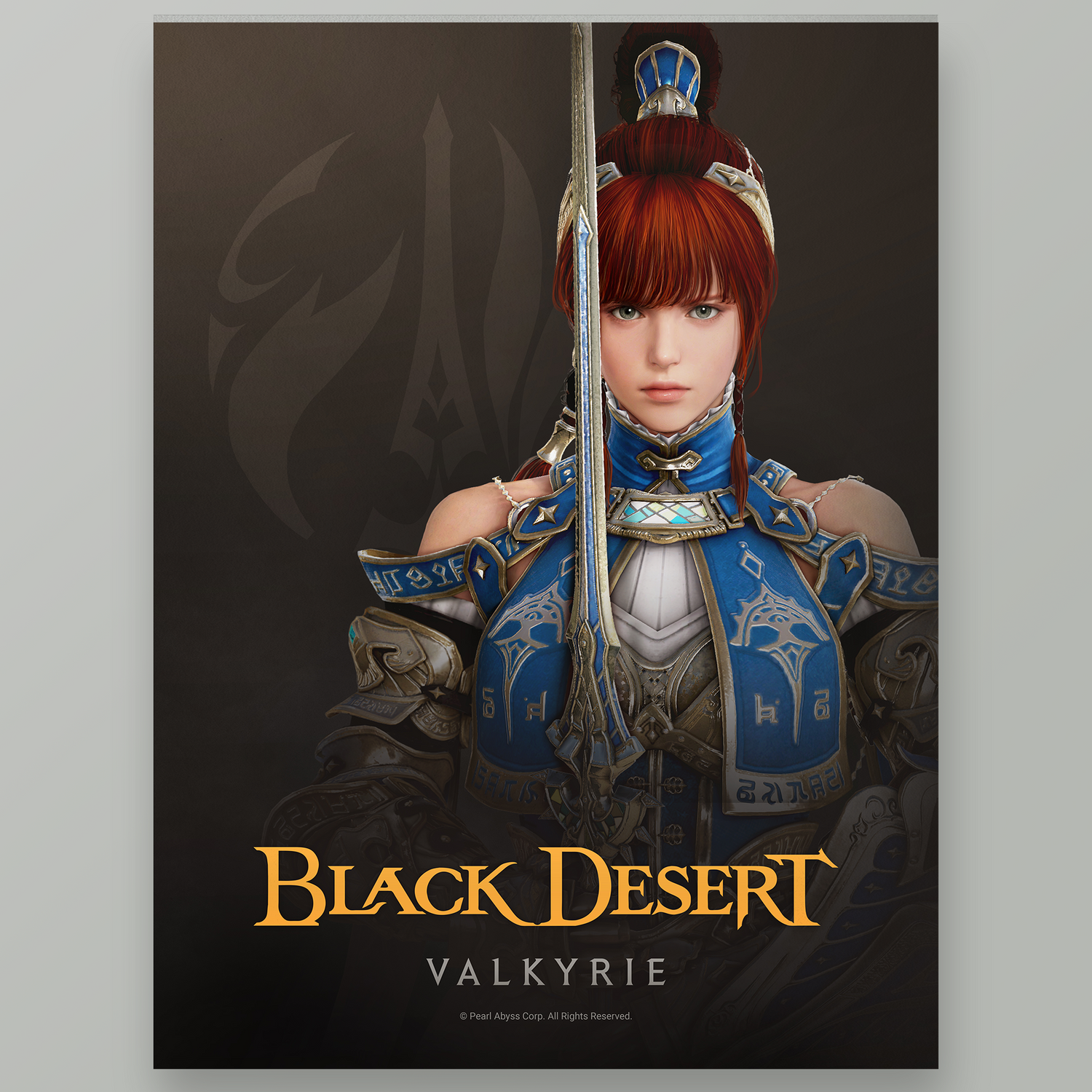 Black Desert Valkyrie Poster