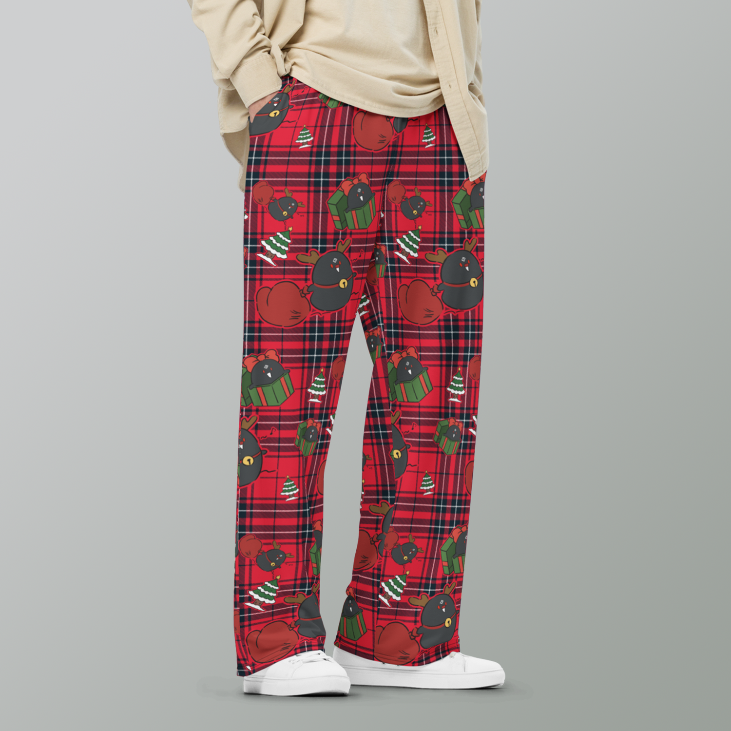 Black Spirit Holiday Pajama Pants